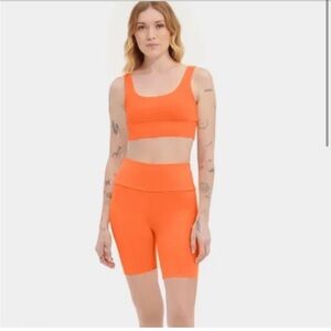 UGG Zayley Bralette, Bright Orange, Size Small (S)